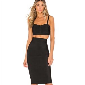 Revolve Superdown Emilia Skirt Set 🖤